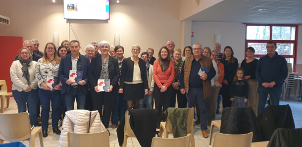 Présentation du guide de la candidate avec Elles aussi Hauts de France le 6 décembre à Bourthes (62)    