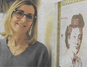 Article du Dauphiné Libéré avec Nathalie Béranger