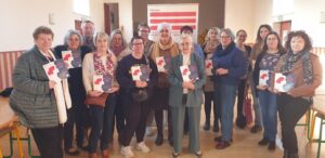 Présentation du guide de la candidate avec Elles aussi Hauts de France à Fresnes les Montauban (62)
